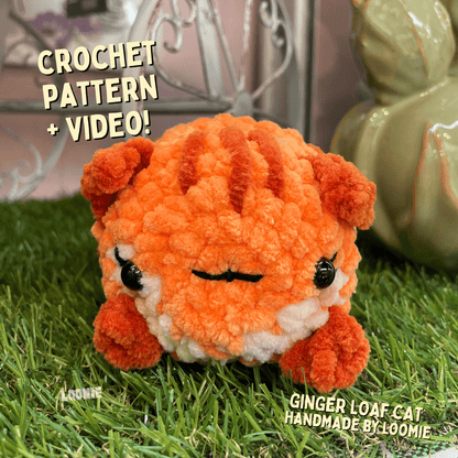 Ginger Loaf Cat Pattern