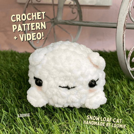 Snow Loaf Cat Pattern
